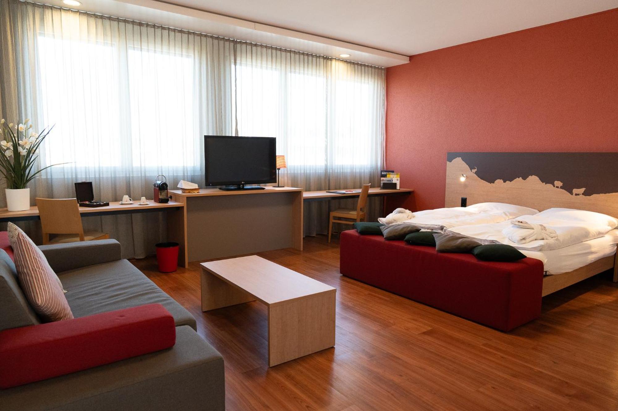 Swissever Hotel Zug Steinhausen Habitación foto